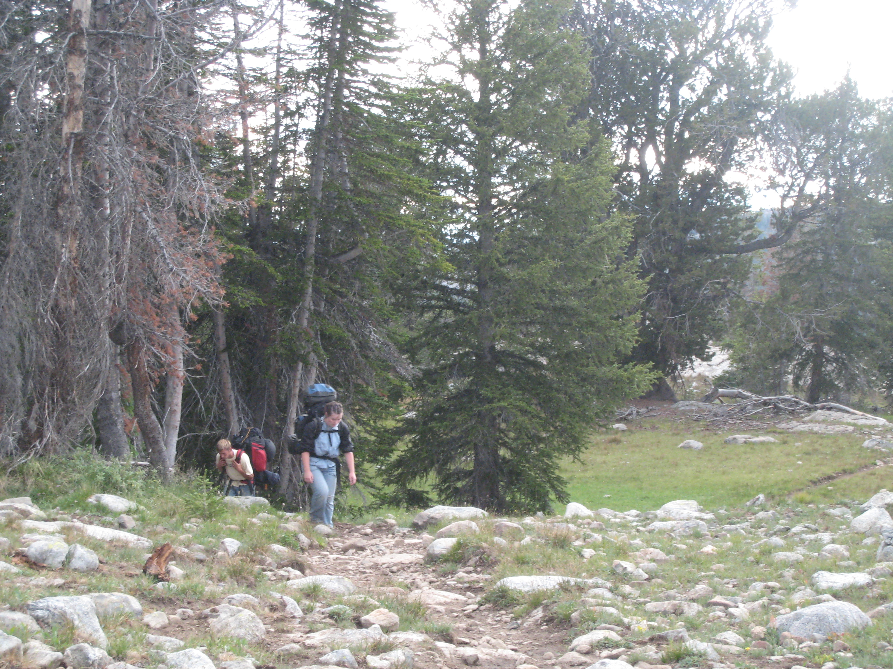 2009 Wind River Trip - Day 2 - Lake Ethel to Mount Victor